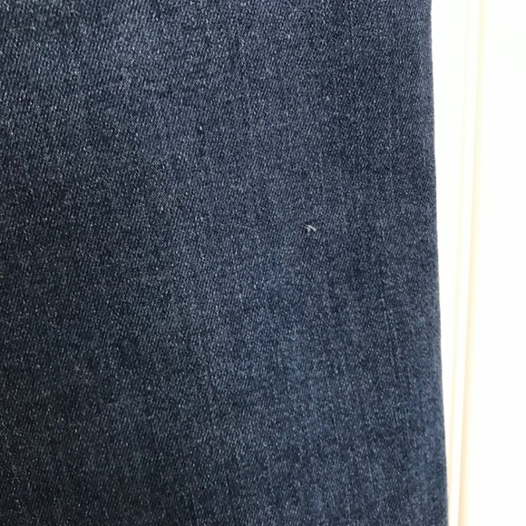 Y2K WAX JEAN Denim Jeans Skinny Ankle Size 6 Fit Deep Blue - Picture 7 of 12
